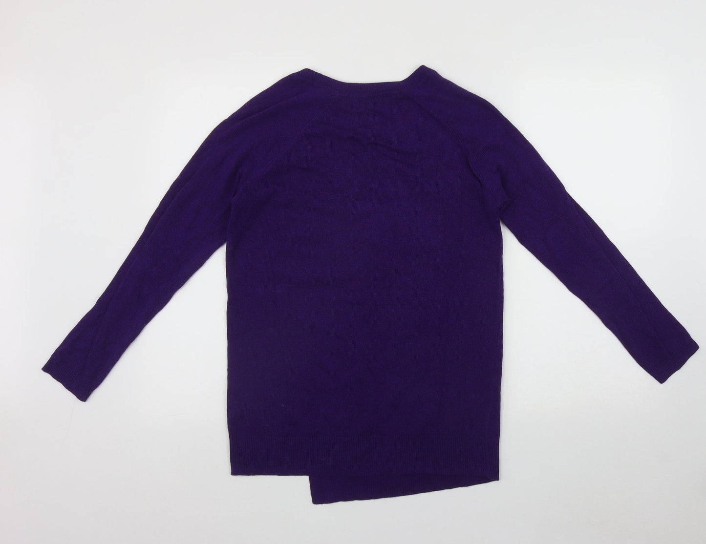 Womens UK Size 8 Marks and Spencer Purple Pullover Jumper