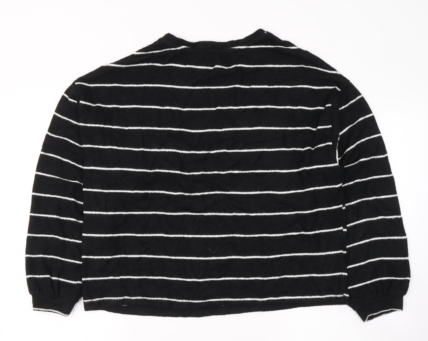 Womens UK Size M New Look Black Pullover Jumper