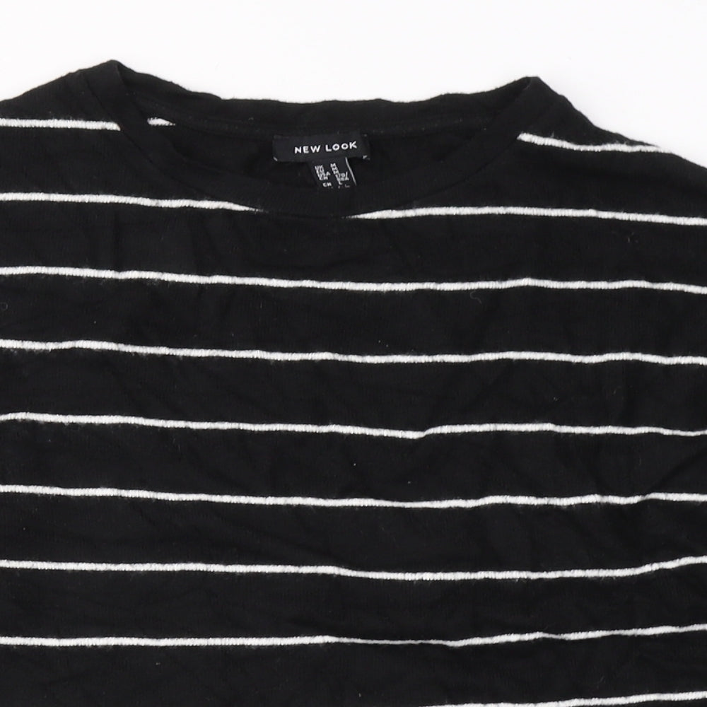 Womens UK Size M New Look Black Pullover Jumper