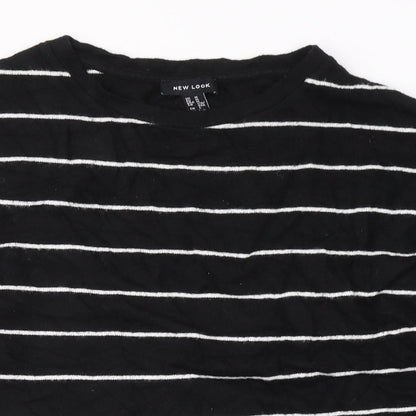 Womens UK Size M New Look Black Pullover Jumper