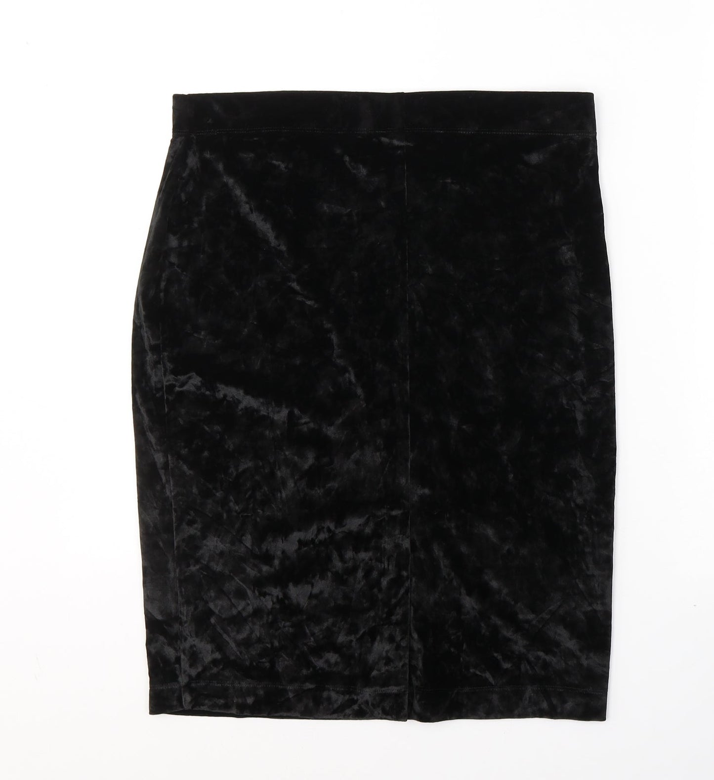 Urban renewal Womens Black  Polyacrylate Fibre A-Line Skirt Size 32 in