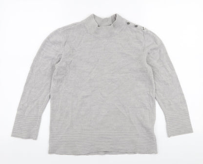 Womens UK Size 12 Marks and Spencer Grey Pullover Jumper