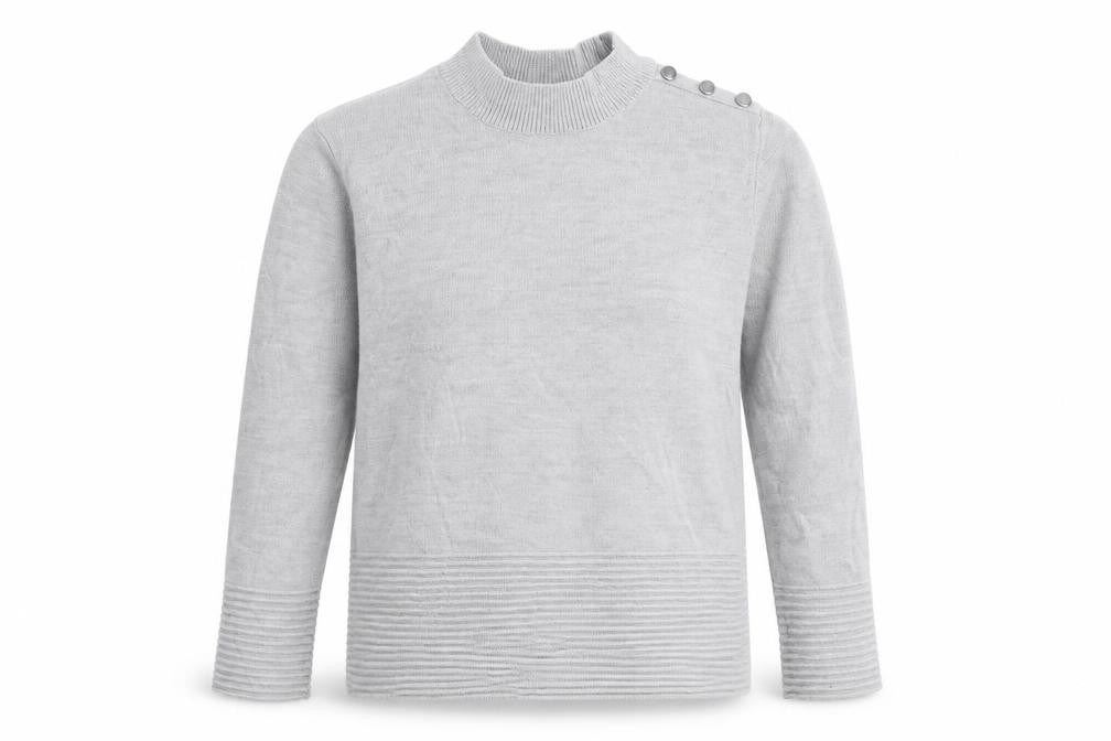 Womens UK Size 12 Marks and Spencer Grey Pullover Jumper