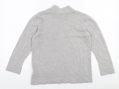 Womens UK Size 12 Marks and Spencer Grey Pullover Jumper