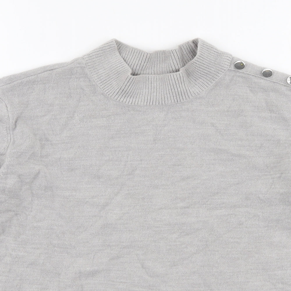 Womens UK Size 12 Marks and Spencer Grey Pullover Jumper