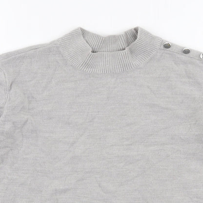 Womens UK Size 12 Marks and Spencer Grey Pullover Jumper