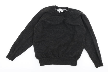 Giovani & Belli Boys Grey Round Neck  Polyester Pullover Jumper Size L  Pullover