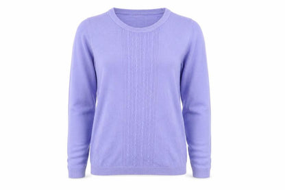 Womens UK Size M Charmance Purple Pullover Jumper