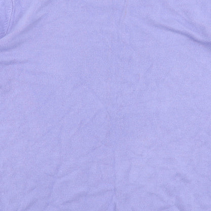 Womens UK Size M Charmance Purple Pullover Jumper