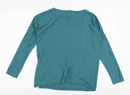 Womens UK Size S Esprit Blue Pullover Jumper