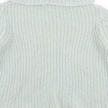 Womens UK Size 8 New Look Blue Pullover Jumper