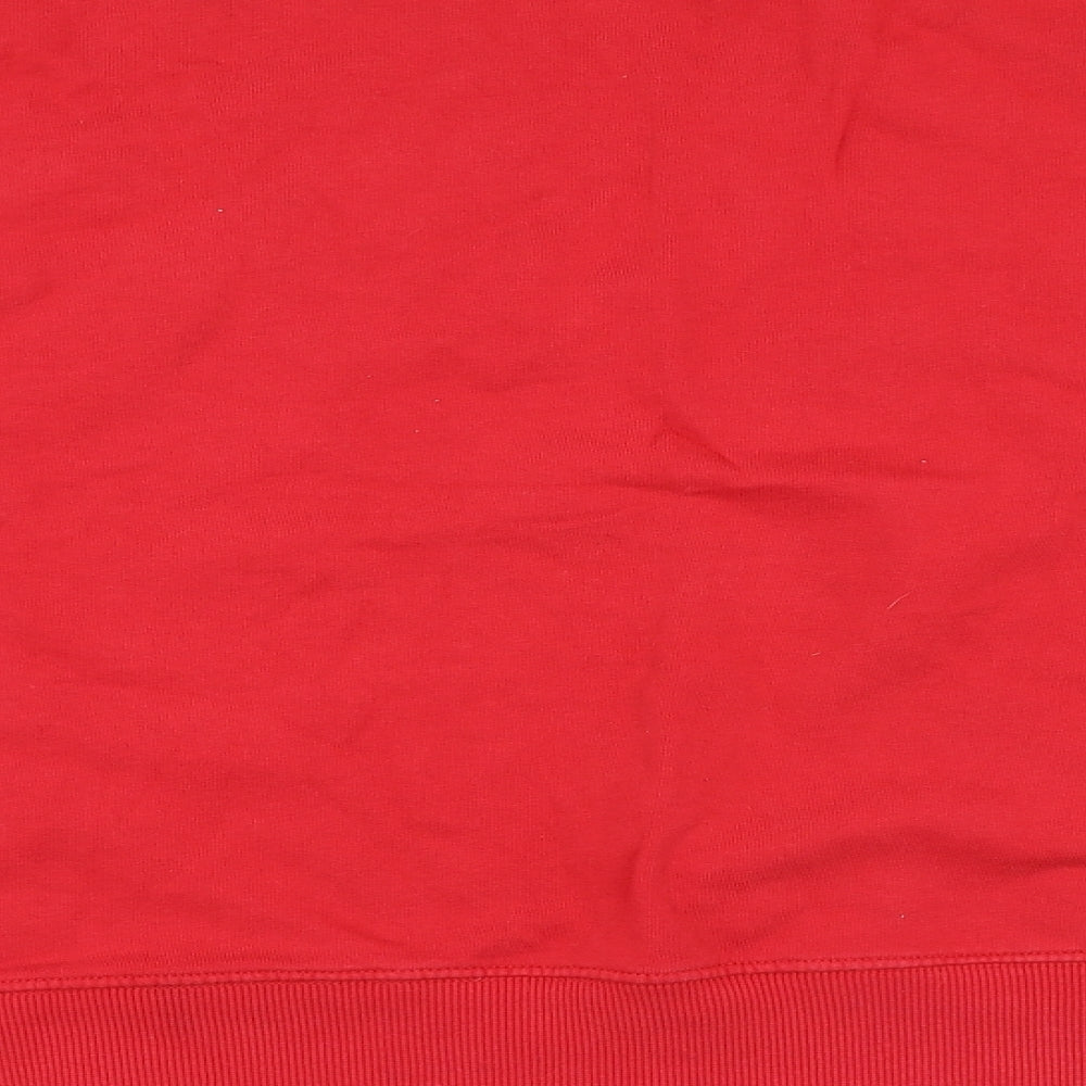 Primark Womens Red  Polyester Pullover Sweatshirt Size L  Pullover