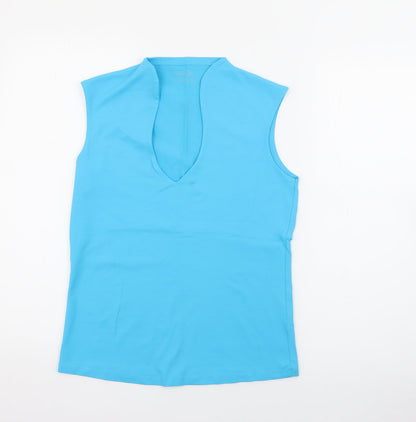 Womens UK Size 16 Savida Blue Basic Tank