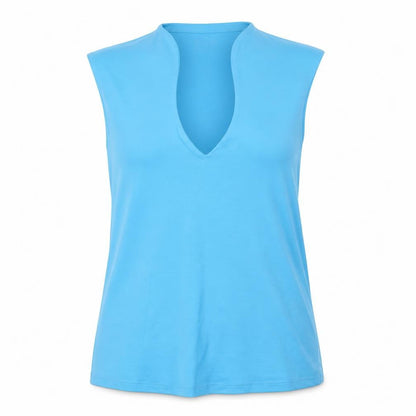 Womens UK Size 16 Savida Blue Basic Tank