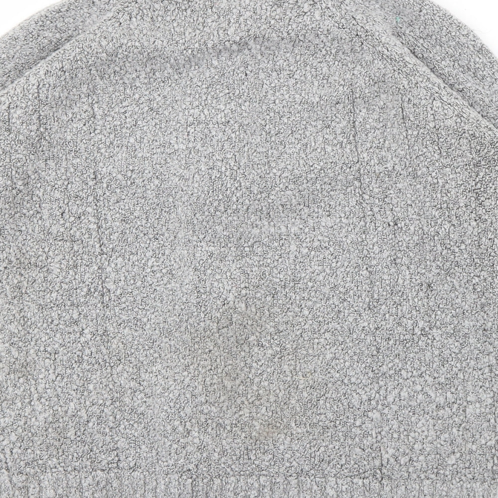 Womens UK Size S EWM Grey Cardigan Jumper