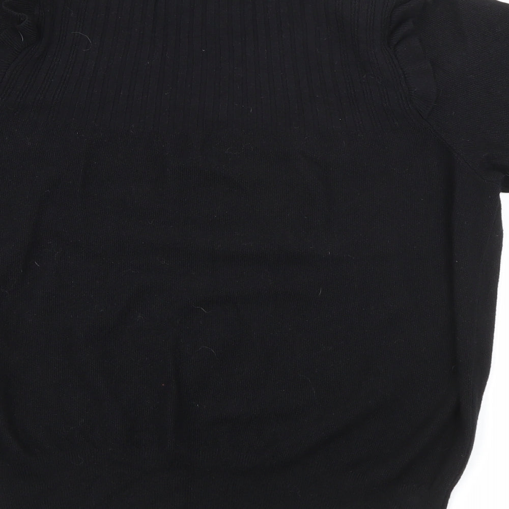 Womens UK Size 12 Marks and Spencer Black Pullover Jumper