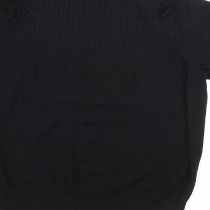 Womens UK Size 12 Marks and Spencer Black Pullover Jumper