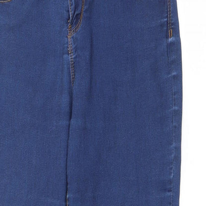 Denim Co Womens Blue  Cotton Skinny Jeans Size 10 L26 in Regular