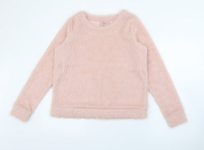 Womens UK Size 12 NEXT Pink Pullover Jumper
