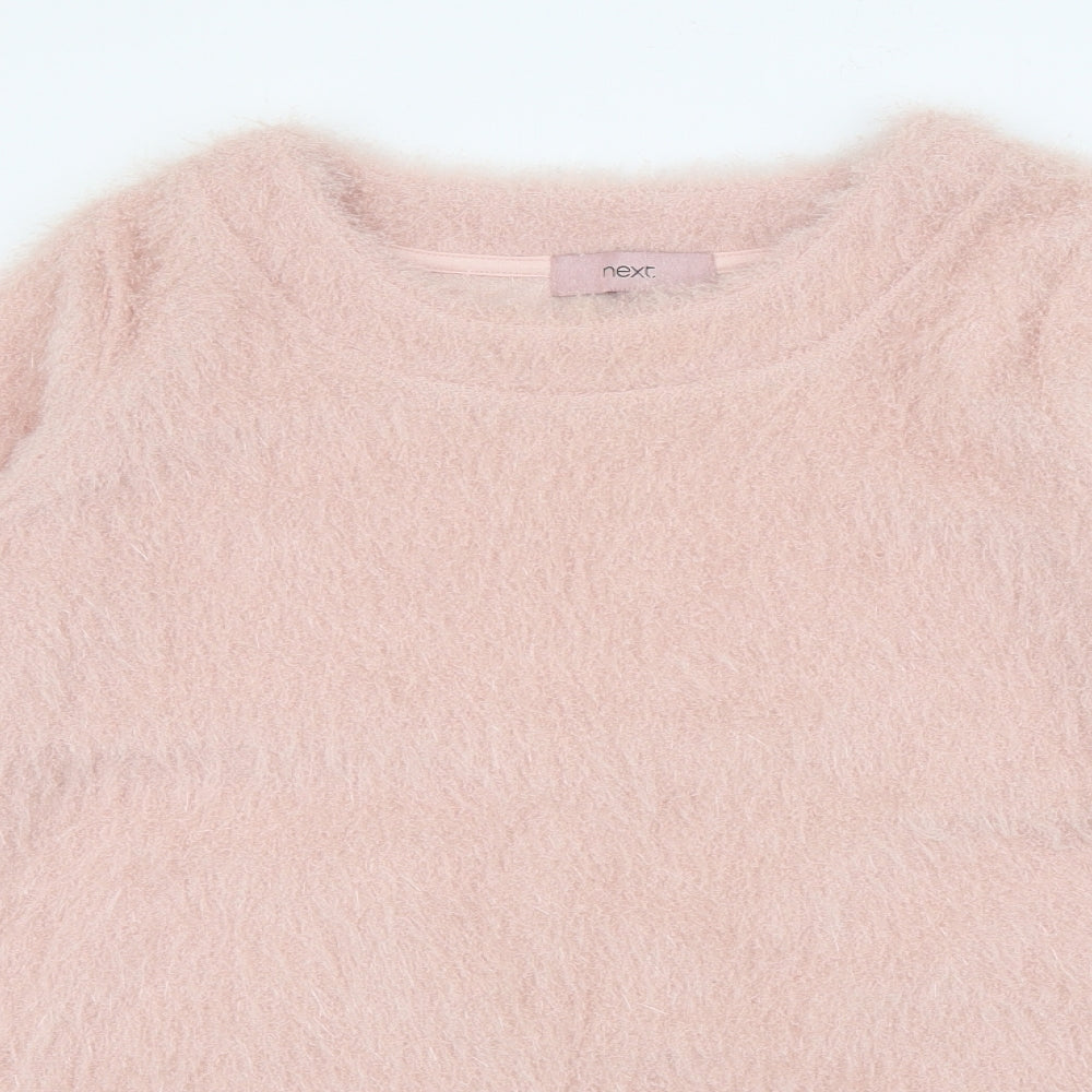 Womens UK Size 12 NEXT Pink Pullover Jumper