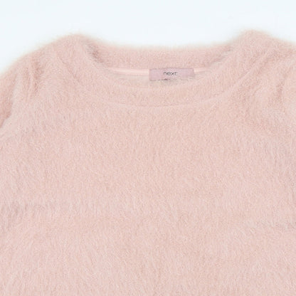 Womens UK Size 12 NEXT Pink Pullover Jumper