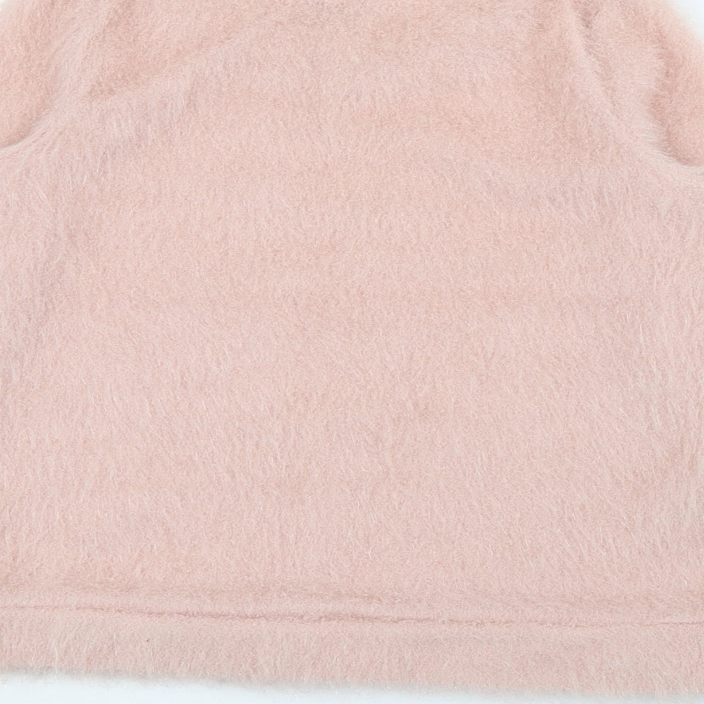 Womens UK Size 12 NEXT Pink Pullover Jumper