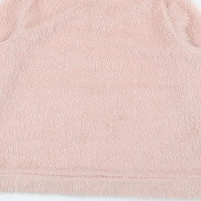 Womens UK Size 12 NEXT Pink Pullover Jumper