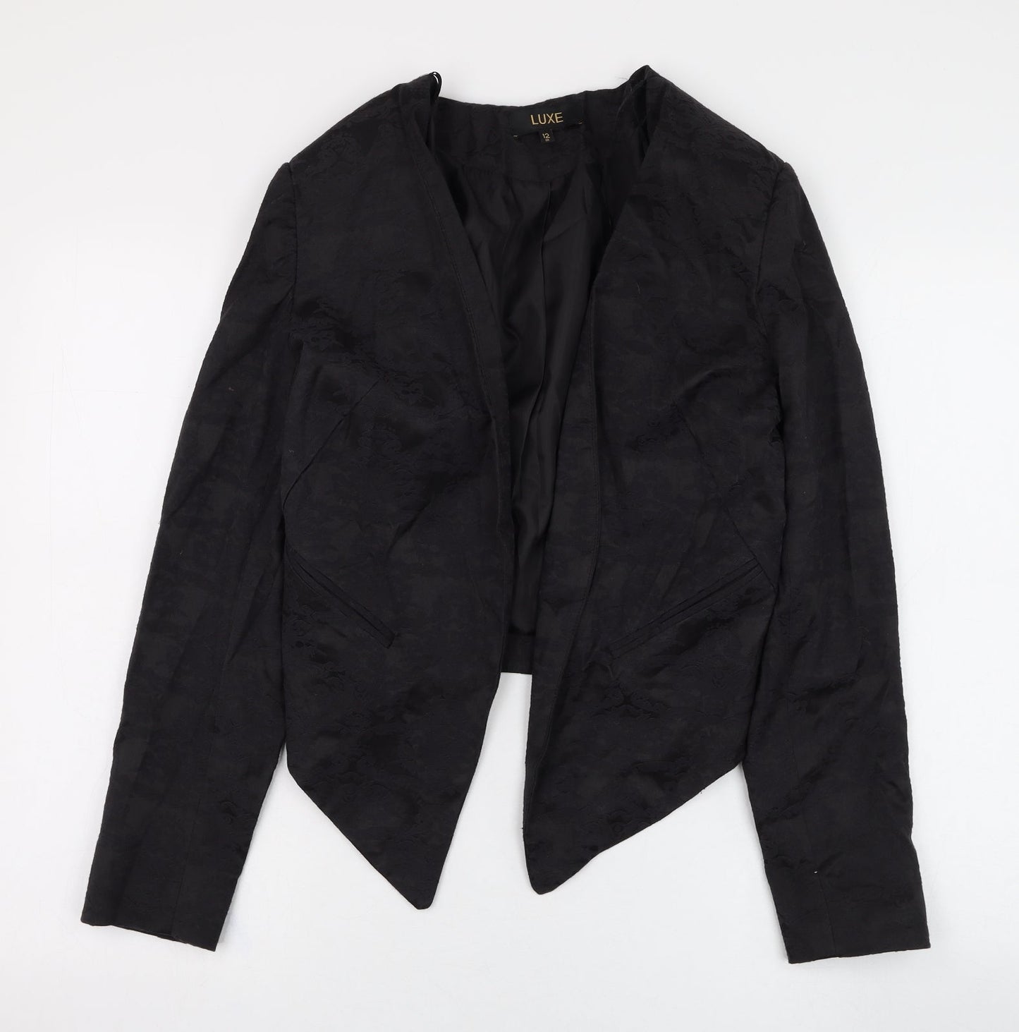 Womens UK Size 12 Dorothy Perkins Black Jacket