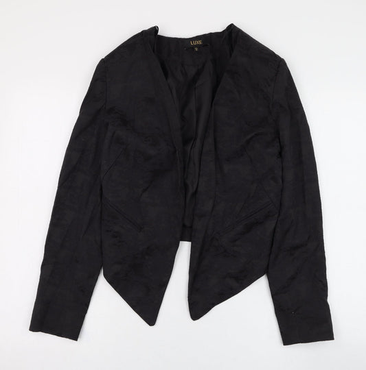Womens UK Size 12 Dorothy Perkins Black Jacket