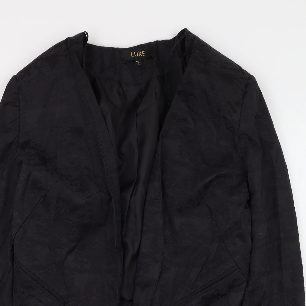 Womens UK Size 12 Dorothy Perkins Black Jacket