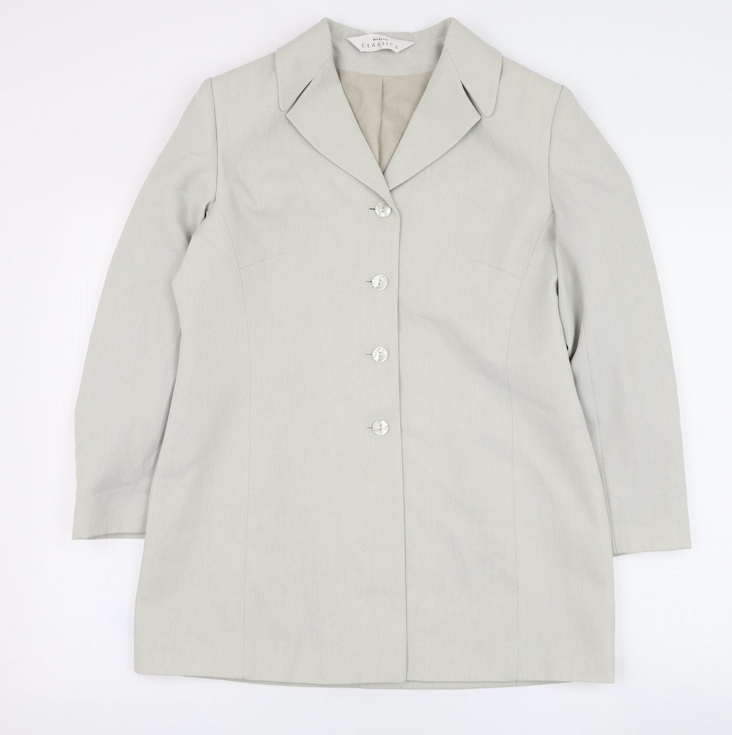 Womens UK Size 14 Modern Classics Green Jacket