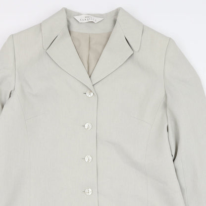 Womens UK Size 14 Modern Classics Green Jacket