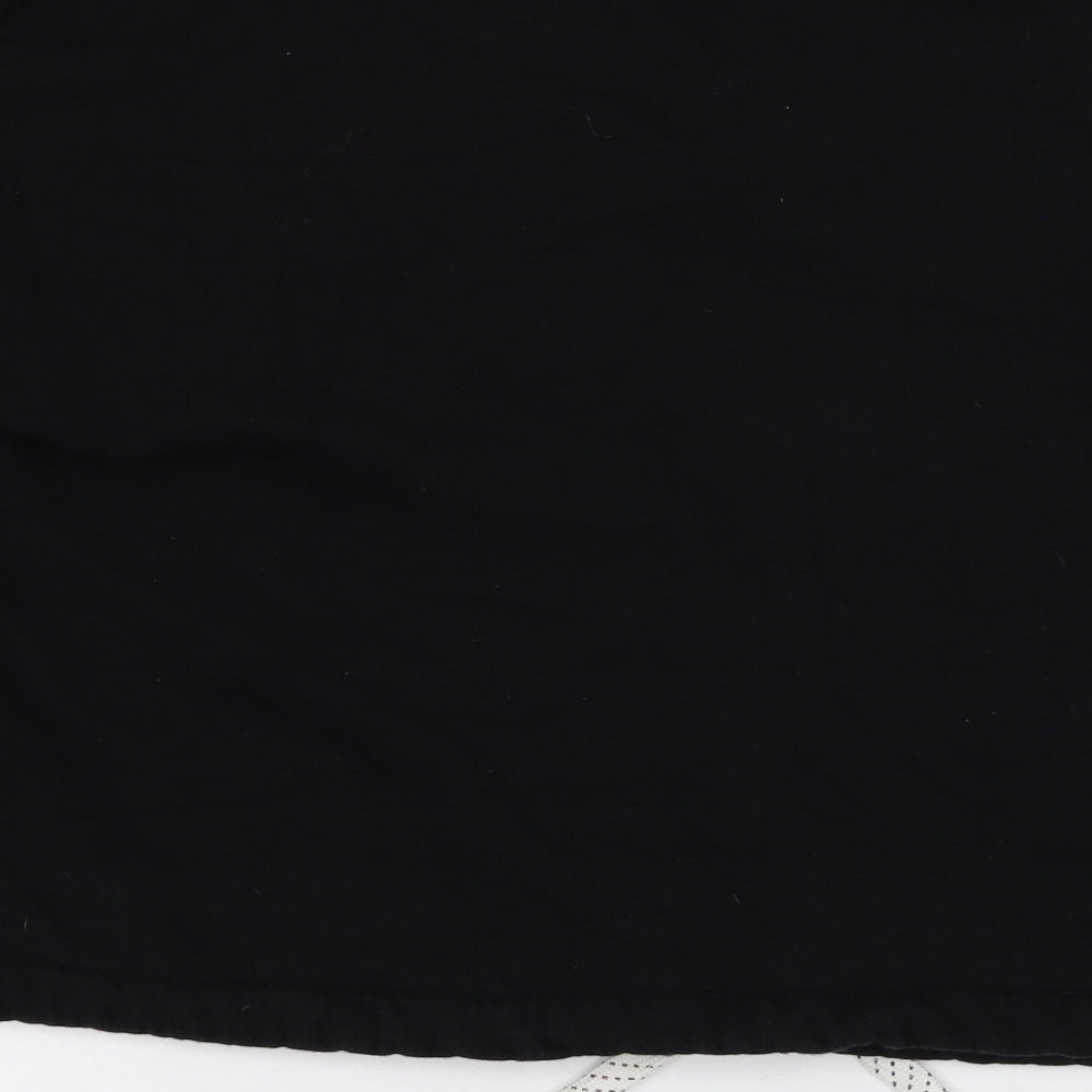 Marks and Spencer Girls Black  Cotton Pullover Sweatshirt Size 12-13 Years  Pullover - Future