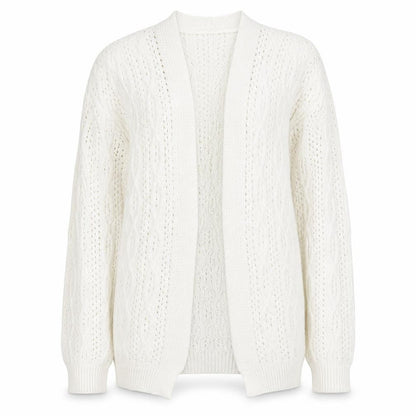 Womens UK Size S Beaumonde Ivory Cardigan Jumper