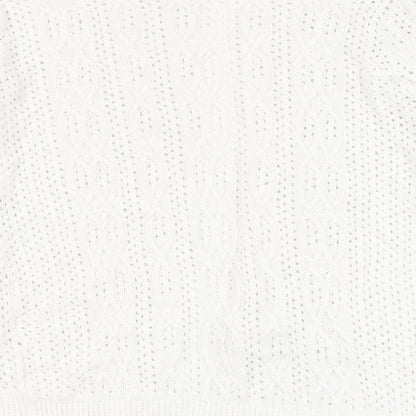 Womens UK Size S Beaumonde Ivory Cardigan Jumper