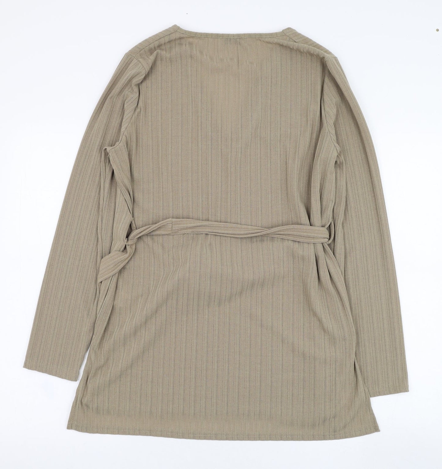 Womens UK Size 16 Papaya Brown Pullover Jumper