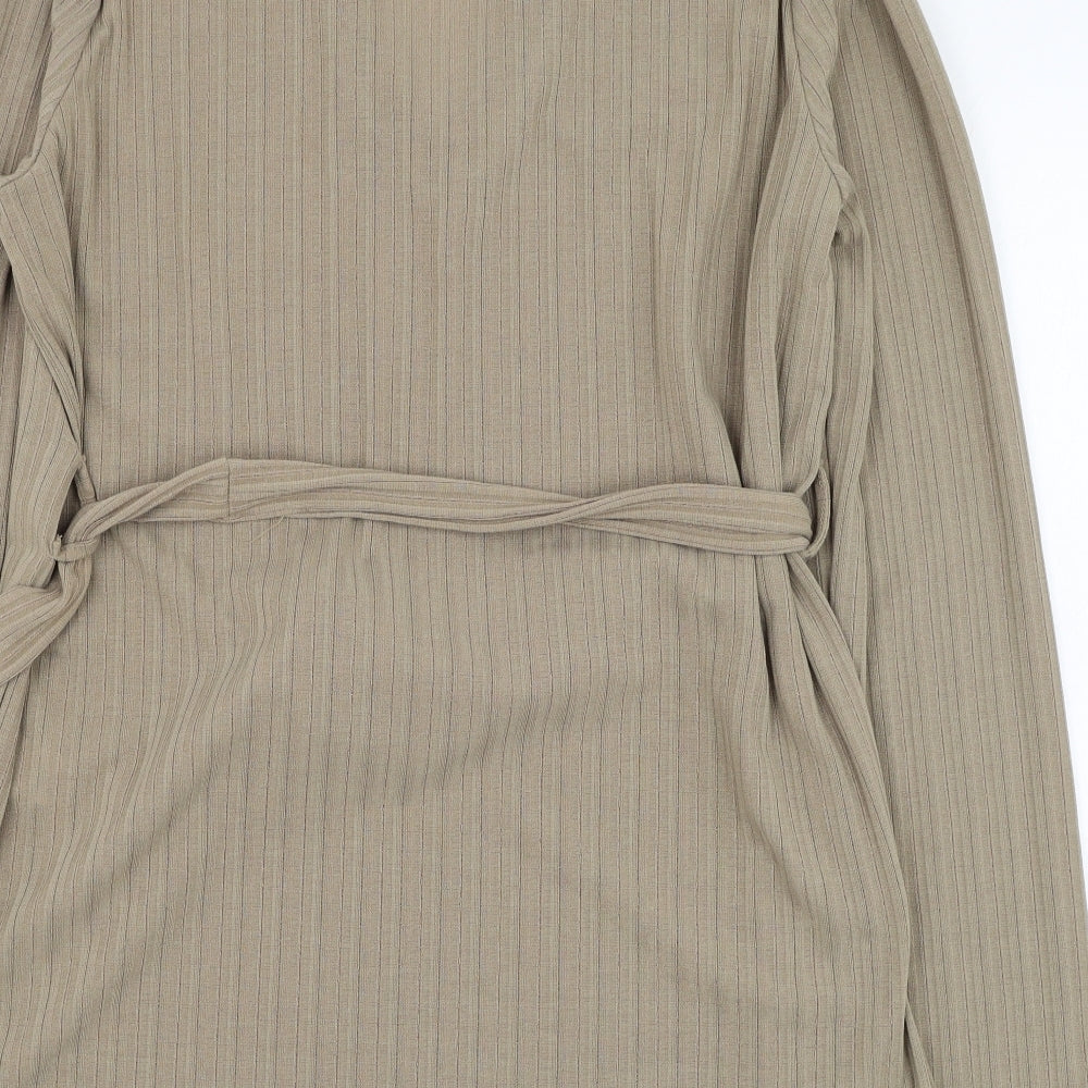 Womens UK Size 16 Papaya Brown Pullover Jumper