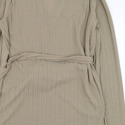 Womens UK Size 16 Papaya Brown Pullover Jumper
