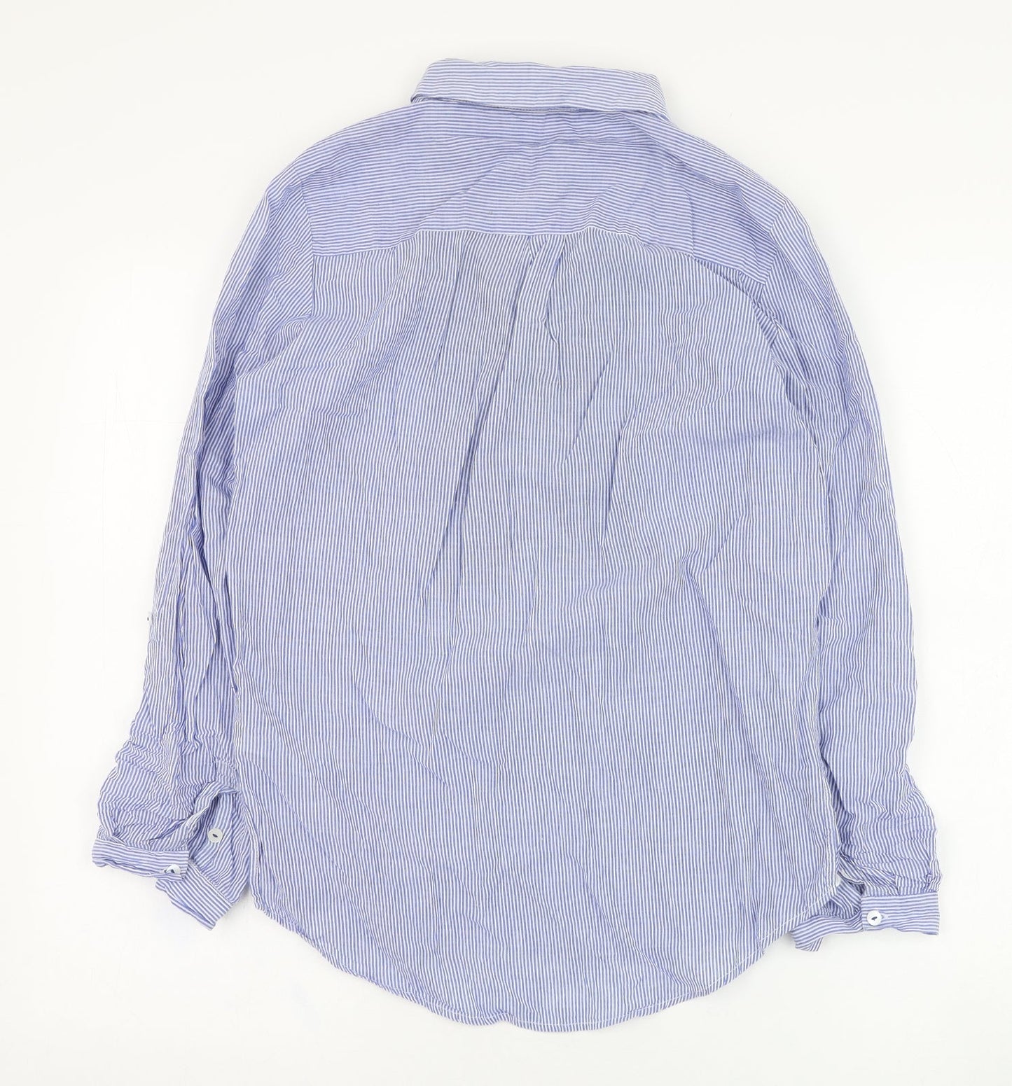 Womens UK Size 8 Monsoon Blue Basic Blouse