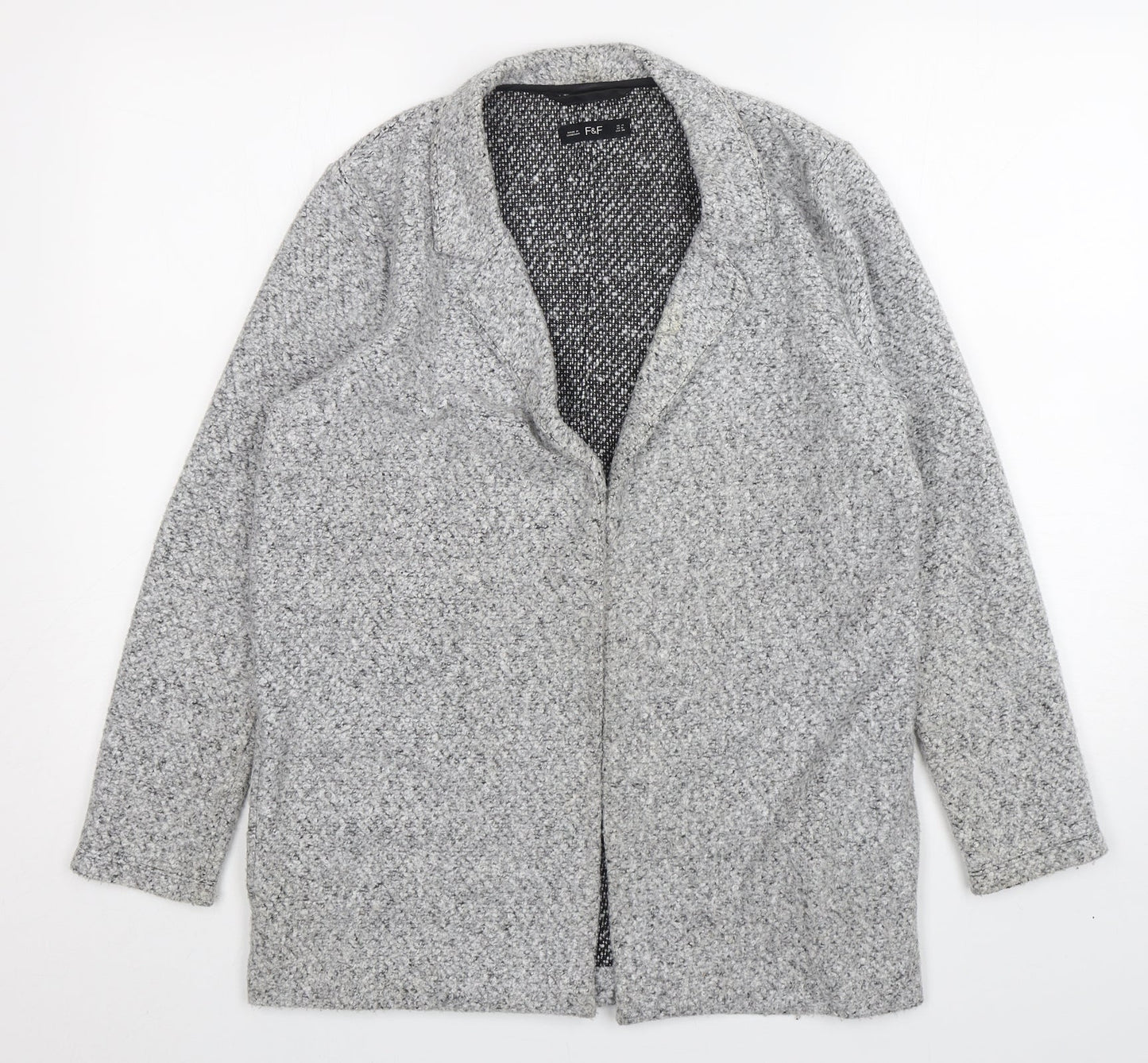 F&F Womens Grey   Jacket Blazer Size 10