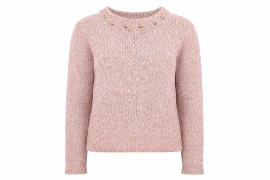 Womens UK Size S RESERVED Pink Pullover Jumper