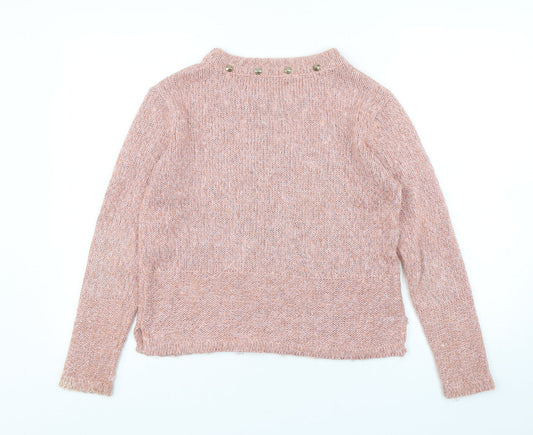 Womens UK Size S RESERVED Pink Pullover Jumper