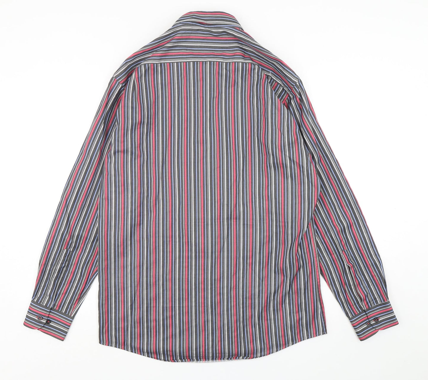 Mens UK Size L Daniel Grahame Multicoloured  Button-Up Long Sleeve Casual Shirt