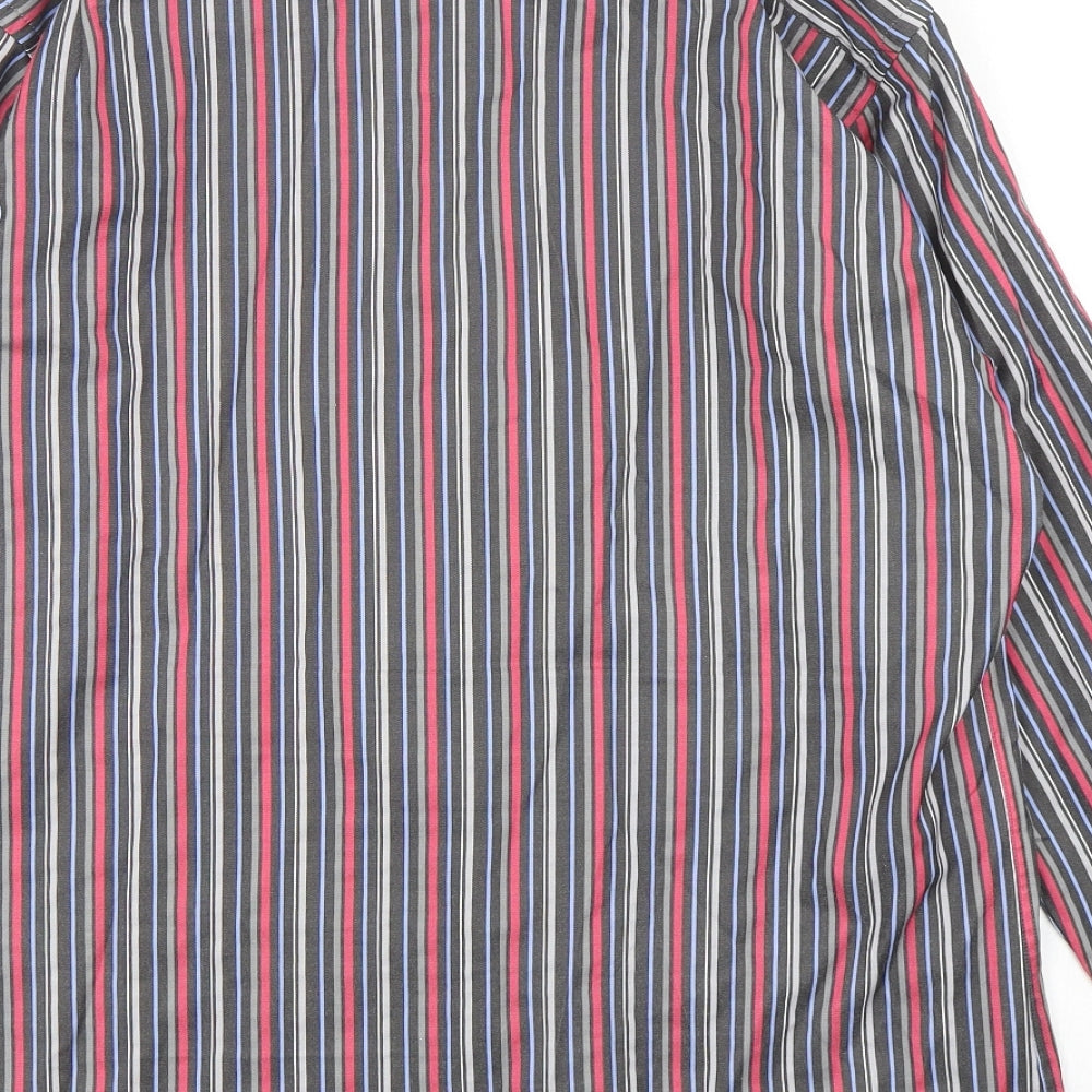 Mens UK Size L Daniel Grahame Multicoloured  Button-Up Long Sleeve Casual Shirt