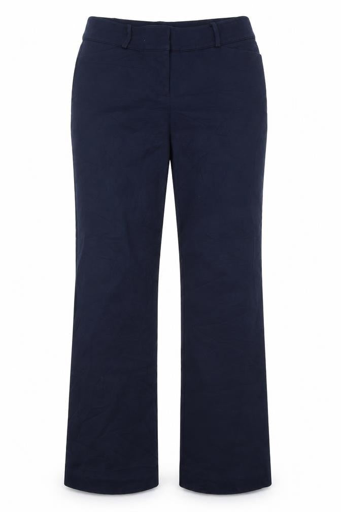 Womens UK Size 6 Ann Taylor Regular Fit  Blue Trousers