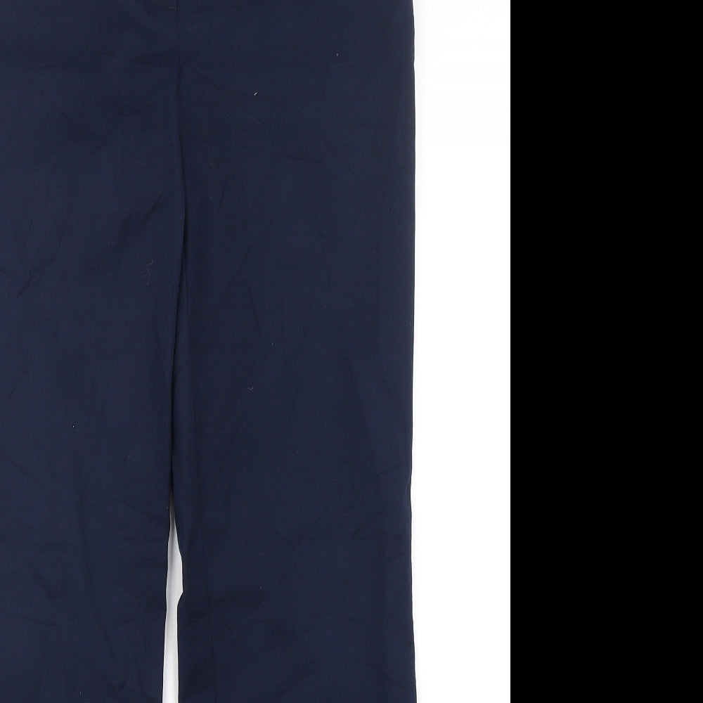 Womens UK Size 6 Ann Taylor Regular Fit  Blue Trousers