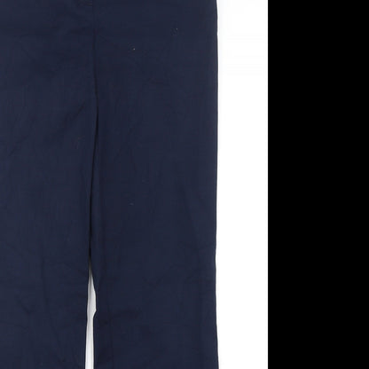 Womens UK Size 6 Ann Taylor Regular Fit  Blue Trousers