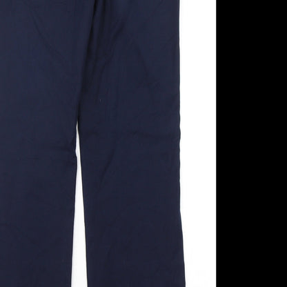 Womens UK Size 6 Ann Taylor Regular Fit  Blue Trousers