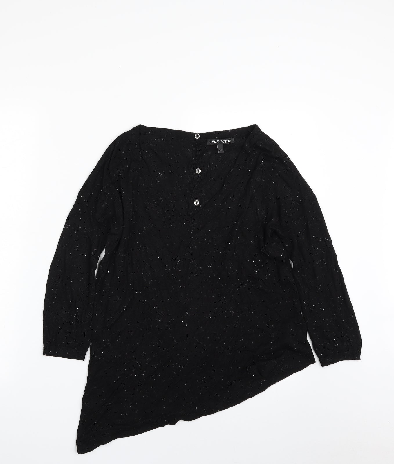 Womens UK Size 8 NEXT Black Pullover Jumper