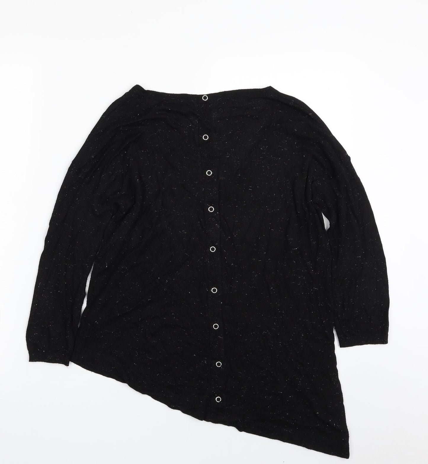 Womens UK Size 8 NEXT Black Pullover Jumper